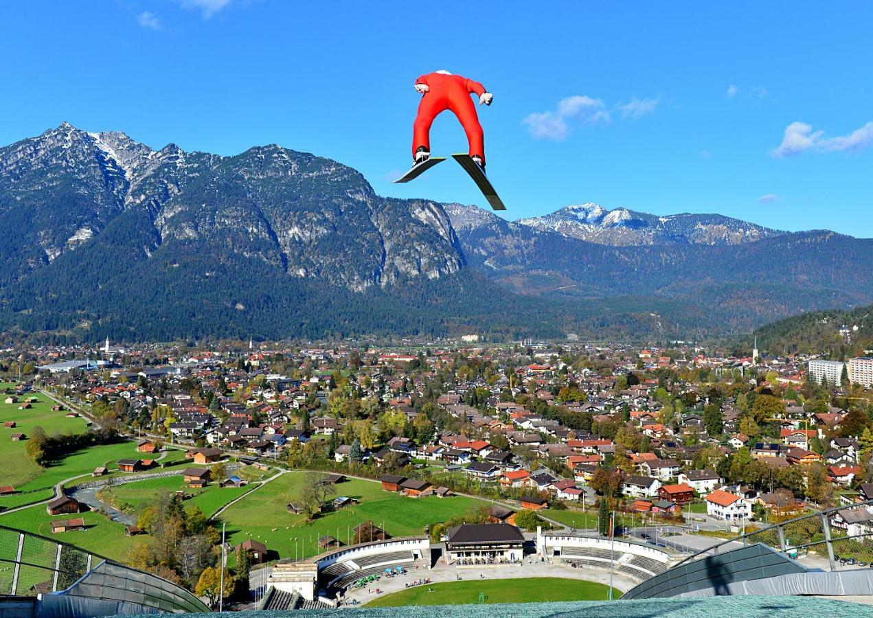 Olympiahaus Hotel Garmisch-Partenkirchen Ngoại thất bức ảnh